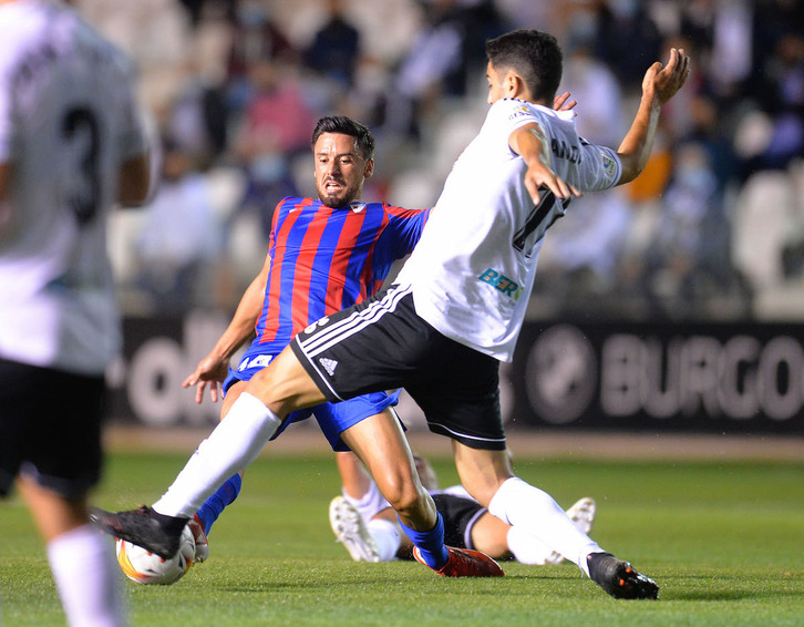 El Eibar ha sumado en Burgos su primer punto de la temporada. (EIBAR Twitter)