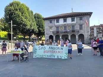  Huelga del 6 al 10 de septiembre en el Servicio de Ayuda a Domicilio de Andoain. (ELA)