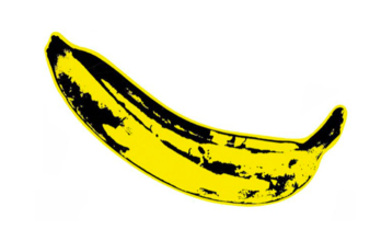 La banana warholiana del disco 'The Velvet Underground & Nico'.