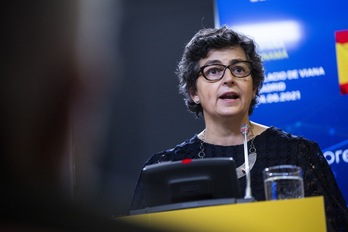 Arancha González Laya, exministra de Exteriores española. (Alejandro Martínez Vélez/Europa Press)