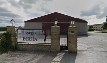 Bodegas Eguia, en Eltziego. (GOOGLE MAPS)