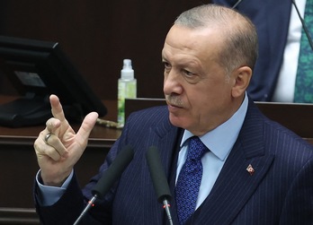 Recep Tayyip Erdogan, presidente de Turquía. (Adem ALTAN / AFP)