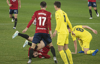 Osasuna visita este domingo al Villarreal, vigente campeón de la Europa League. (Jagoba MANTEROLA / FOKU)