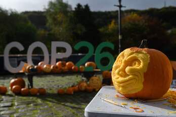 El próximo domingo, Haloween, arranca la COP26 en Glasgow. (Oli SCARFF / AFP)