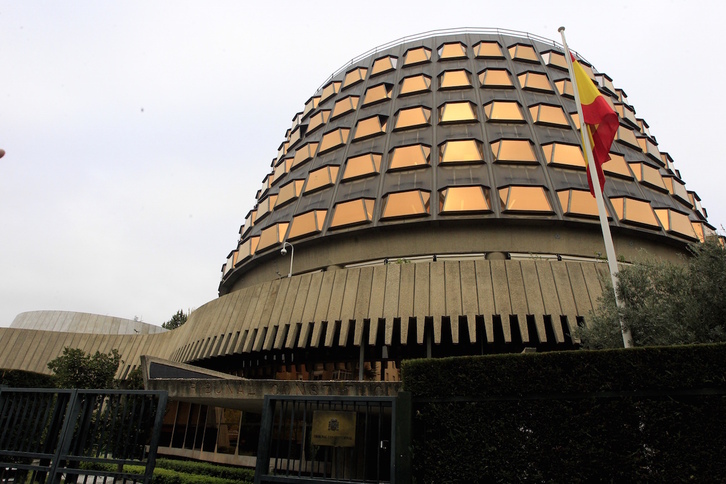 Exteriores del Tribunal Constitucional, en Madrid. (J. DANAE/FOKU)