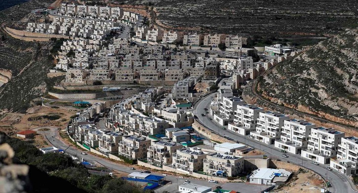 Colonia israelí en Cisjordania. (Ahmad GHARABLI/AFP) 