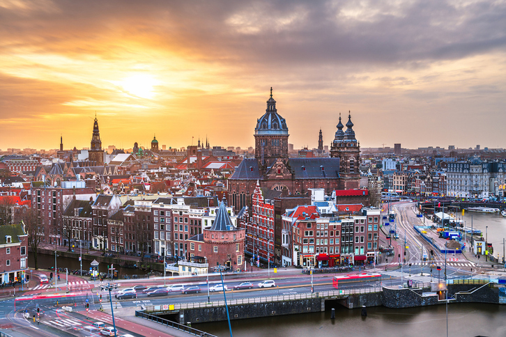 Ámsterdam no autorizará la construcción de más hoteles. (Sean PAVONE/GETTY IMAGES)