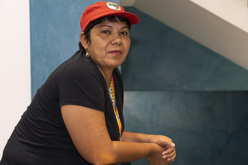 Rosana Fernandes, dirigente del MST y coordinadora de su Escuela Nacional Florestán Fernandes. (Monika DEL VALLE/FOKU(