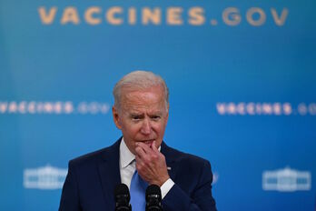 El presidente de los Estados Unidos, Joe Biden. (Jim WATSON/AFP)