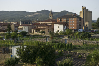 Imagen de Argantzon, en el enclave de Trebiñu. (Juanan RUIZ/FOKU)