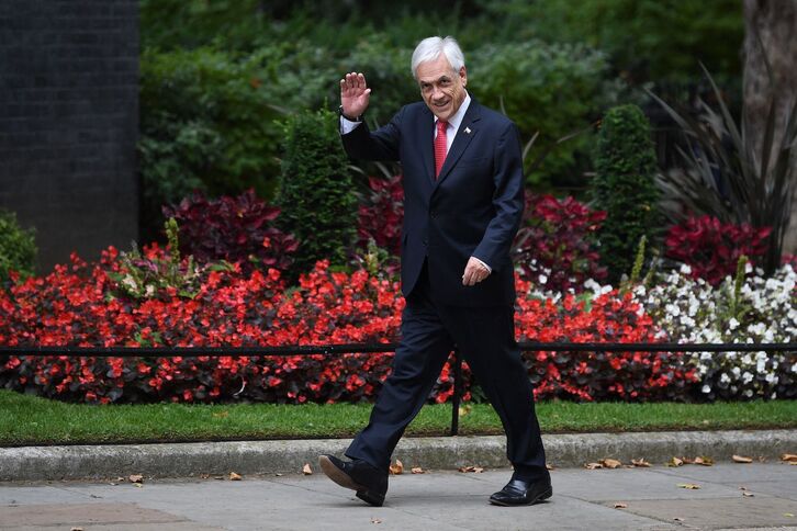 El presidente de Chile, Sebastián Piñera. (Daniel LEAL-OLIVAS/AFP)