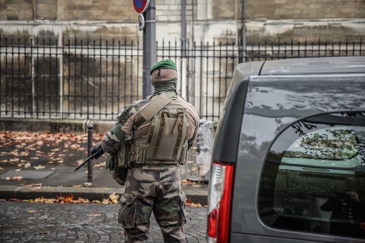 Foto de archivo de un militar francés. (LUC NOBOUT / ZUMA PRESS / CONTACTOPHOTO / EUROPA PRESS)