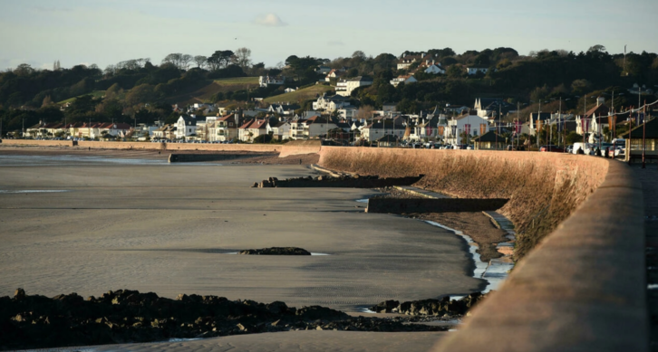  Saint-Hélier, Jersey uhartean. (Oli SCARFF/AFP)