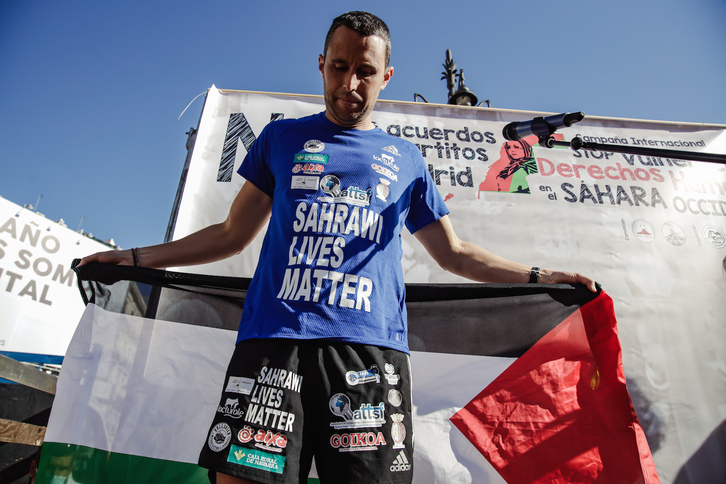 Joseba Alzueta, en Madrid. (Carlos LUJÁN/EUROPA PRESS)