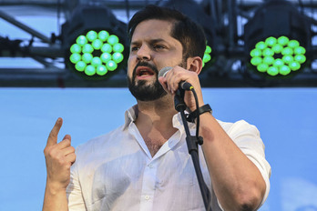 Gabriel Boric. (MartÍ  BERNETTI/AFP)