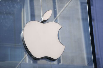 Sede de Apple en Milán. (Miguel MEDINA / AFP) 