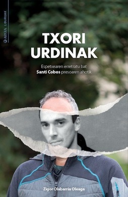 «Txori urdinak» liburuaren azala