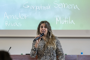 Ane Ortiz sexologo eta hezitzailea. (Marisol RAMIREZ/FOKU)