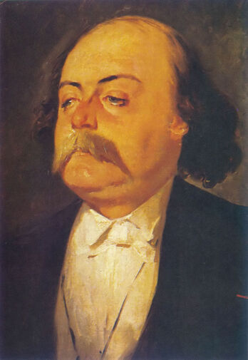Gustave Flaubert, Eugene Girauden margolanean. (WIKIPEDIA)