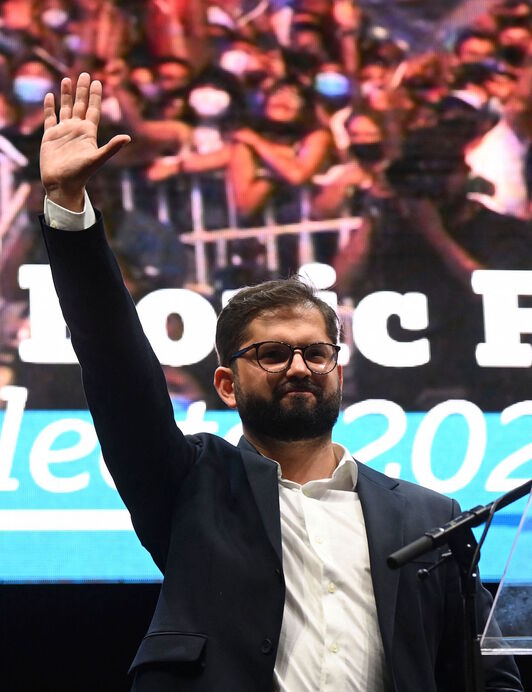 El presidente electo de Chile, Gabriel Boric. (Martin BERNETTI/AFP)