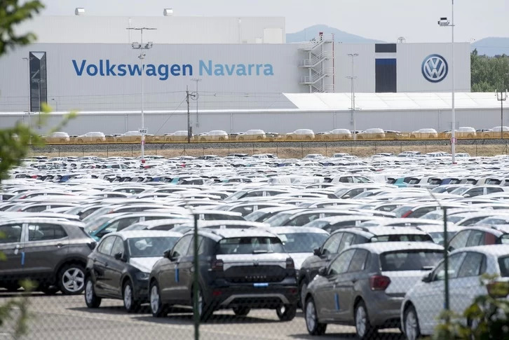 Instalaciones de Volkswagen, en Landaben. (Iñigo URIZ/FOKU)