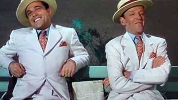 Gene Kelly y Fred Astaire compartiendo escena en 'Ziegfield Follies' (1946).