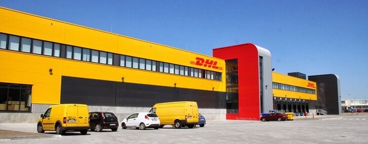 DHL enpresaren egoitza.