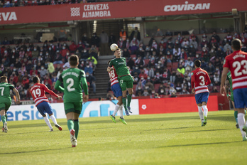 David García ha anotado el gol de Osasuna en un córner.