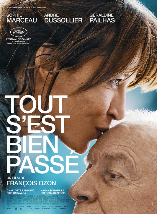 Cartel estelar con Sophie Marceau (hija) y André Dussollier (padre).