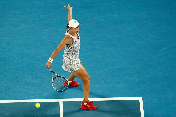 Barty ha dominado la semifinal ante Keys. 