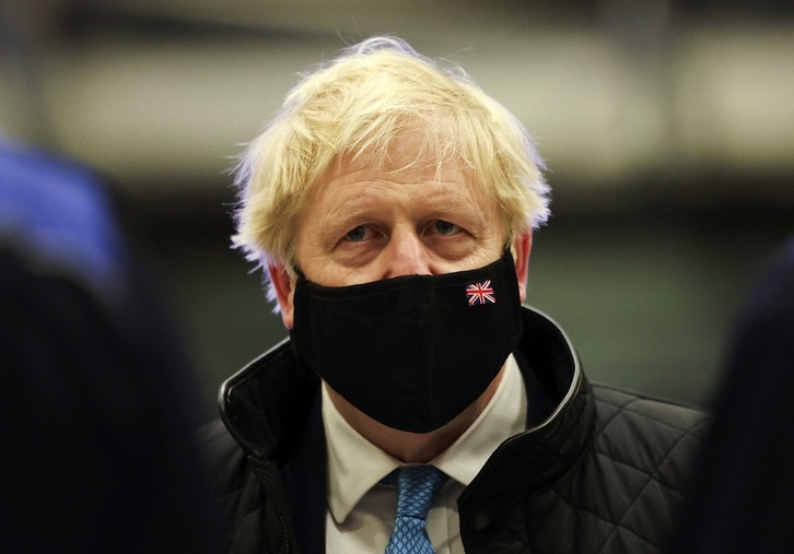 El primer ministro británico, Boris Johnson.