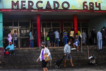 Un mercado de La Habana, este martes, 7 de febrero de 2022.