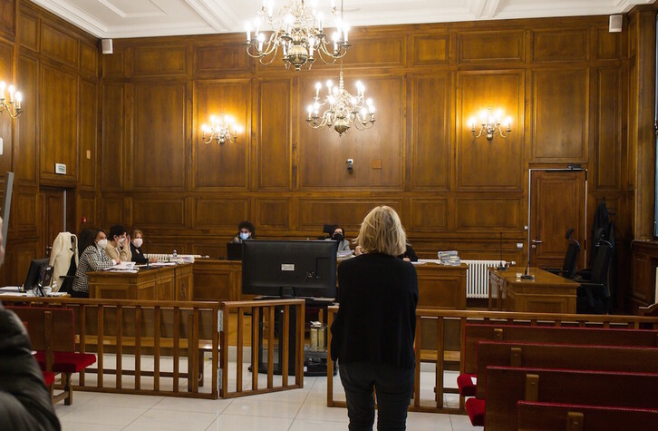Primera sesión del juicio por la agresión sexual de Beasain, el caso que descubrió al presunto violador en serie de Gipuzkoa. 