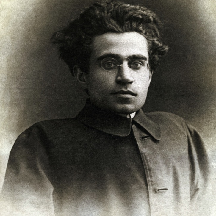 Antonio Gramsciren erretratua.