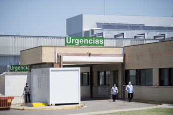 Urgencias del Hospital de Tutera.
