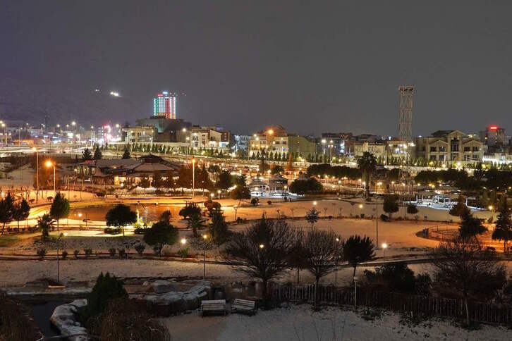 Vista de la ciudad de Dohuk, en la región autónoma de Kurdistán.