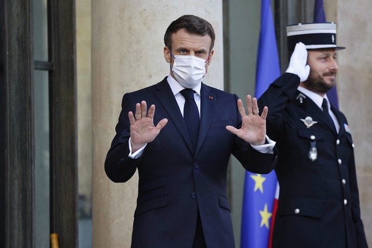 El presidente francés, Emmanuel Macron.