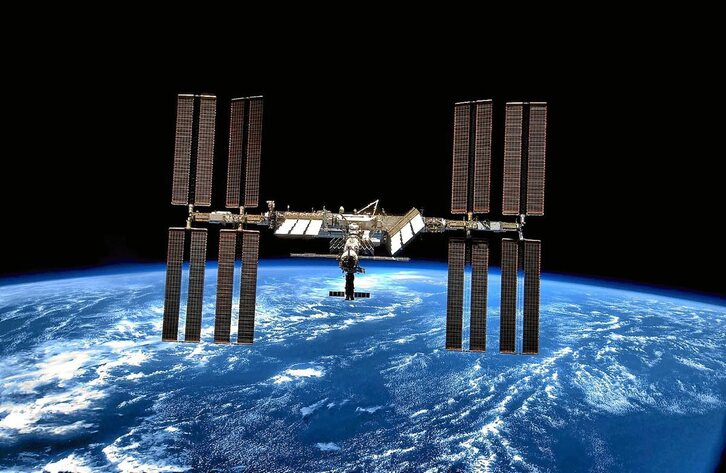 Gaur egungo Nazioarteko Espazio Estazioa (ISS). (Roscosmos)