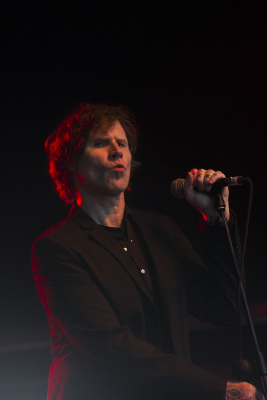 Mark Lanegan, en el BBK Live de 2013. 