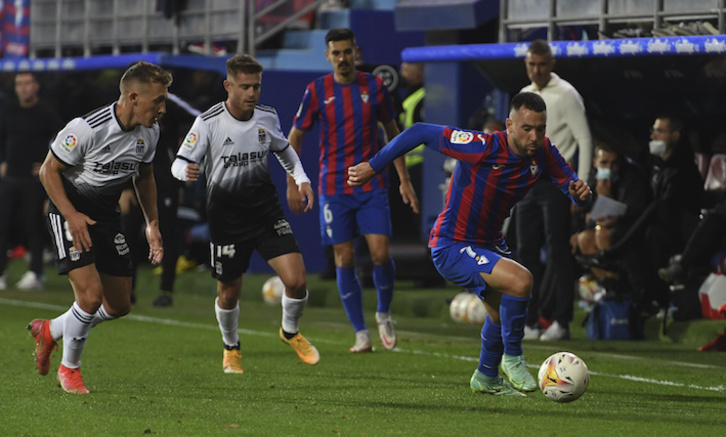 El Eibar se impuso al Cartagena en la primera vuelta gracias a una de las mejores primeras partes de la temporada.