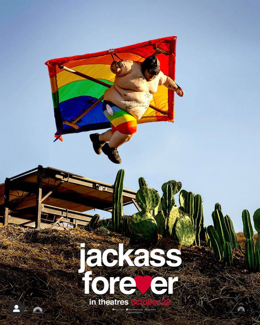 Fotograma de la película ‘Jacass Forever’. 