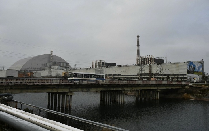 Imagen de archivo de la central nuclear de Chernóbil.