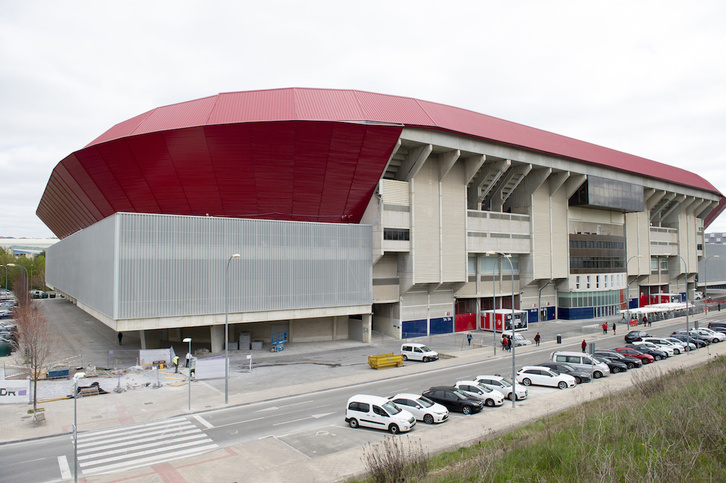 El Sadar, nombrado mejor estadio mundial de 2021 por una web especializada.