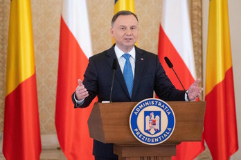 El presidente polaco, Andrzej Duda.