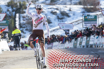 Ben O'Connor (Ag2r) azkarrena izan da La Molinan.