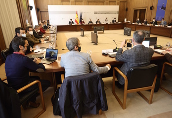 Reunión entre Gobierno español y el Comité del Transporte.