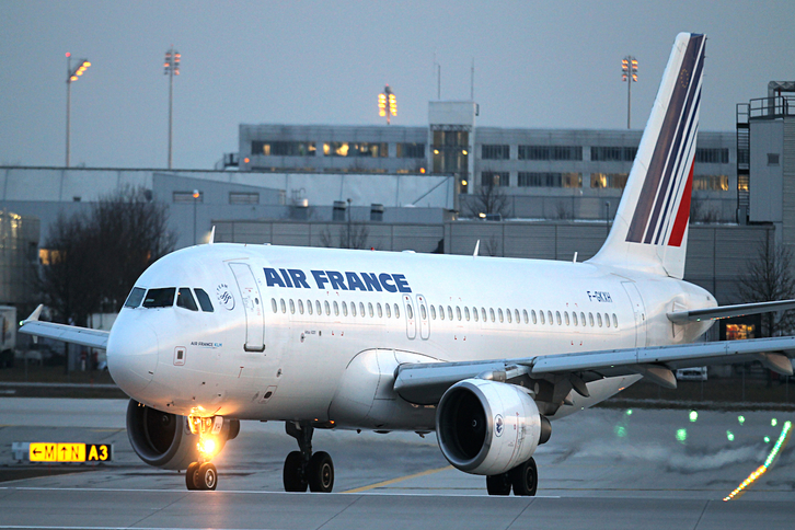 Air France airelineak isun handiena ordaindu beharko du. 