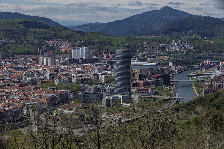 Vista de Bilbo desde Artxanda.