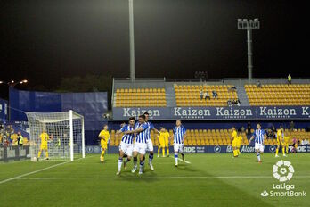 El Sanse quiere repetir la victoria de la primera vuelta frente al Alcorcón, al que derrotó por 1-4 en Santo Domingo.