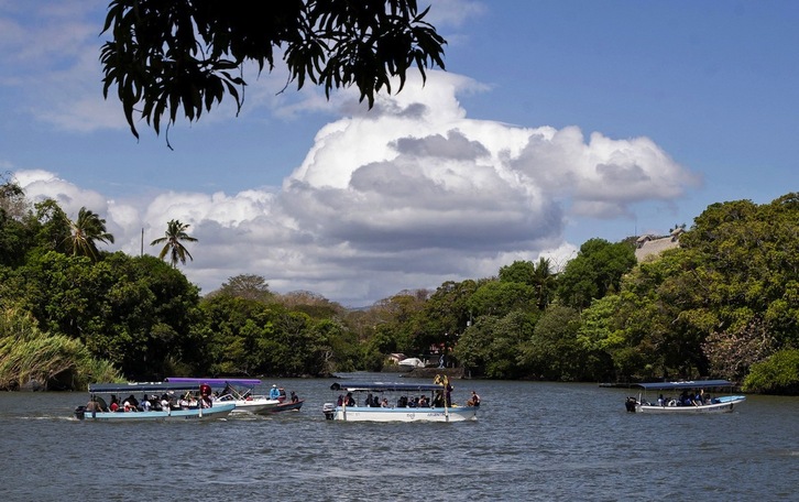 El Lago de Nicaragua, en Granada, Nicaragua.